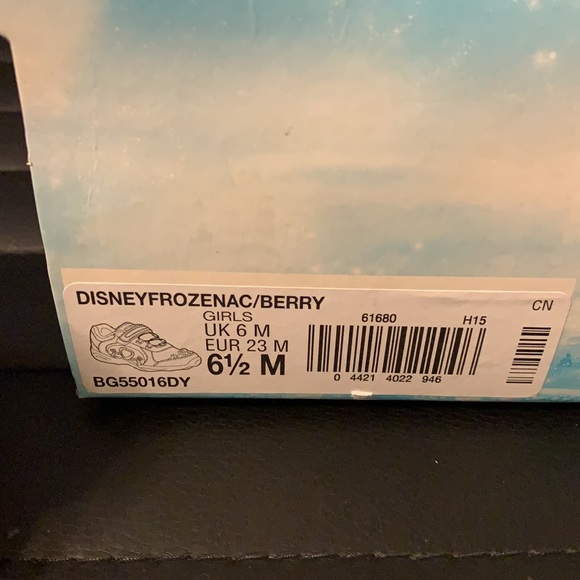 New in box stride rite frozen light up shoes - sz 6.5 - Picture 2 of 5